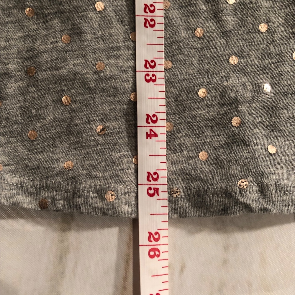 LAST ONE! LOFT Shimmer Dot Long Sleeve Tee - Picture 7 of 8